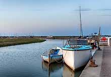 Nlakeney on the Norfolk Coast Path