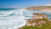 Perranporth Beach - South West Coast Path