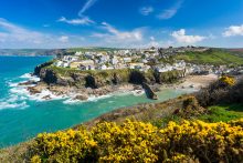 Port Isaac Harbour - South West Coast Path