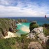 Porthcurno Cliffs & Beach