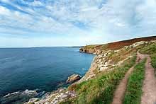 South West Coast Path at Rinsey Head