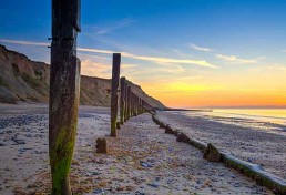 Sheringham Beach on the North Northfolk Coast Path