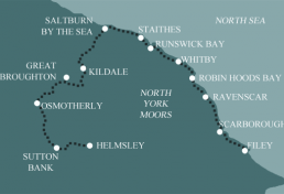 Cleveland Way Map