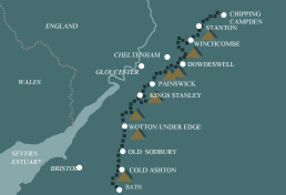 Cotswold Way Map
