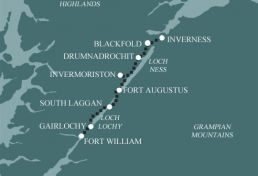Great Glen Way Map