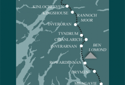 West Highland Way Map